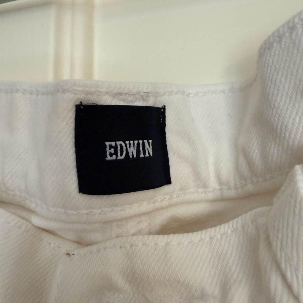 Edwin White Denim Jeans
